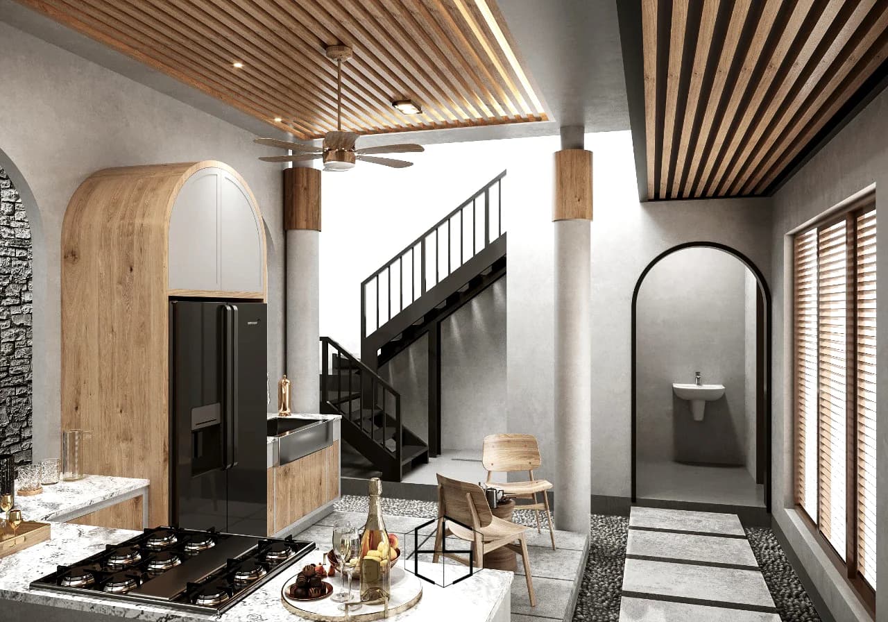 Render desain Golf Island Residence, tampilan 10 — ePrivilege Studio