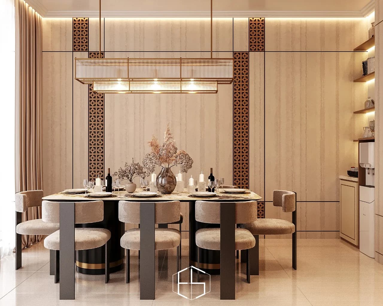 Render desain Grand Tropic Penthouse, tampilan 1 — ePrivilege Studio