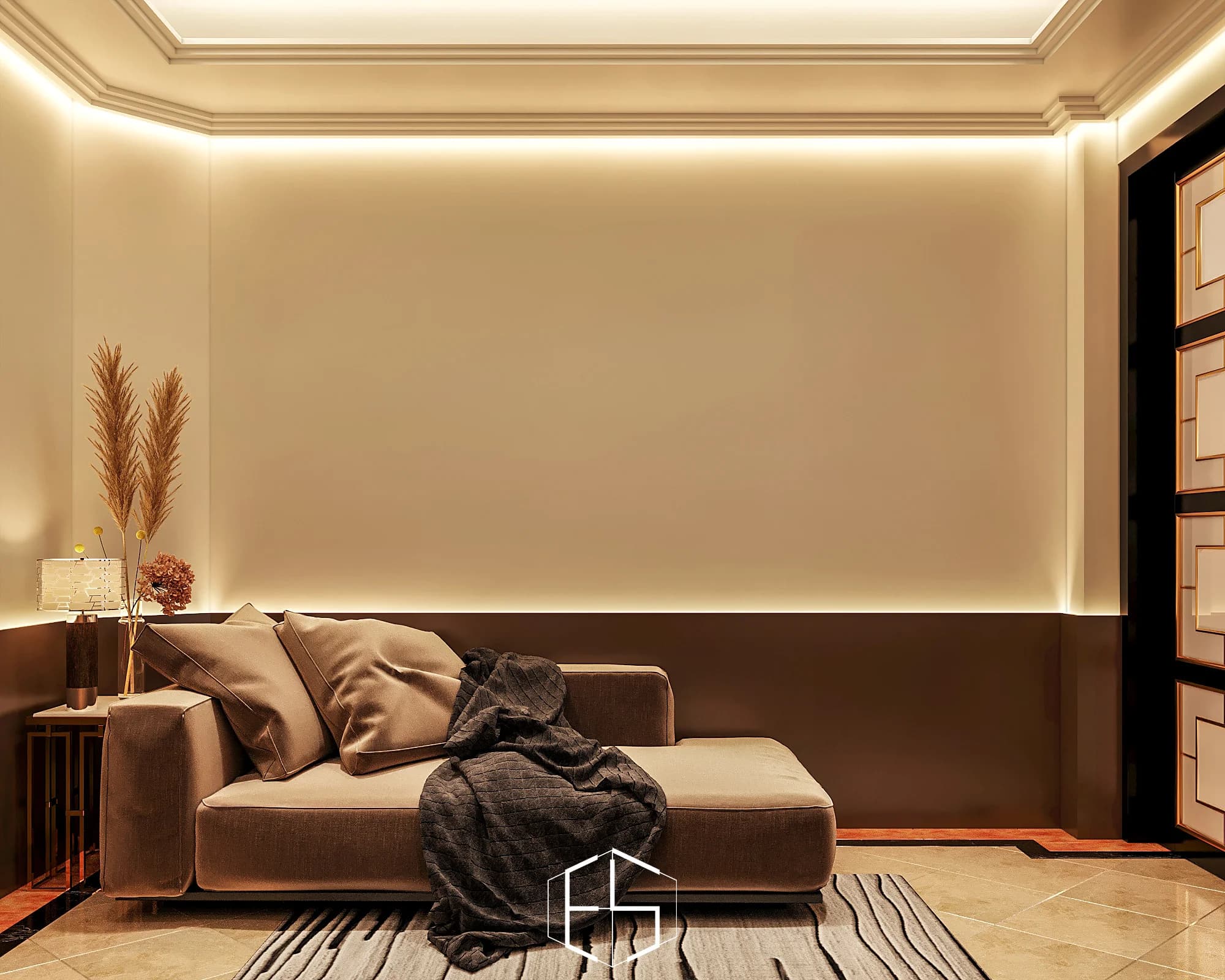 Grand Tropic 顶层住宅的设计效果图，视角 21