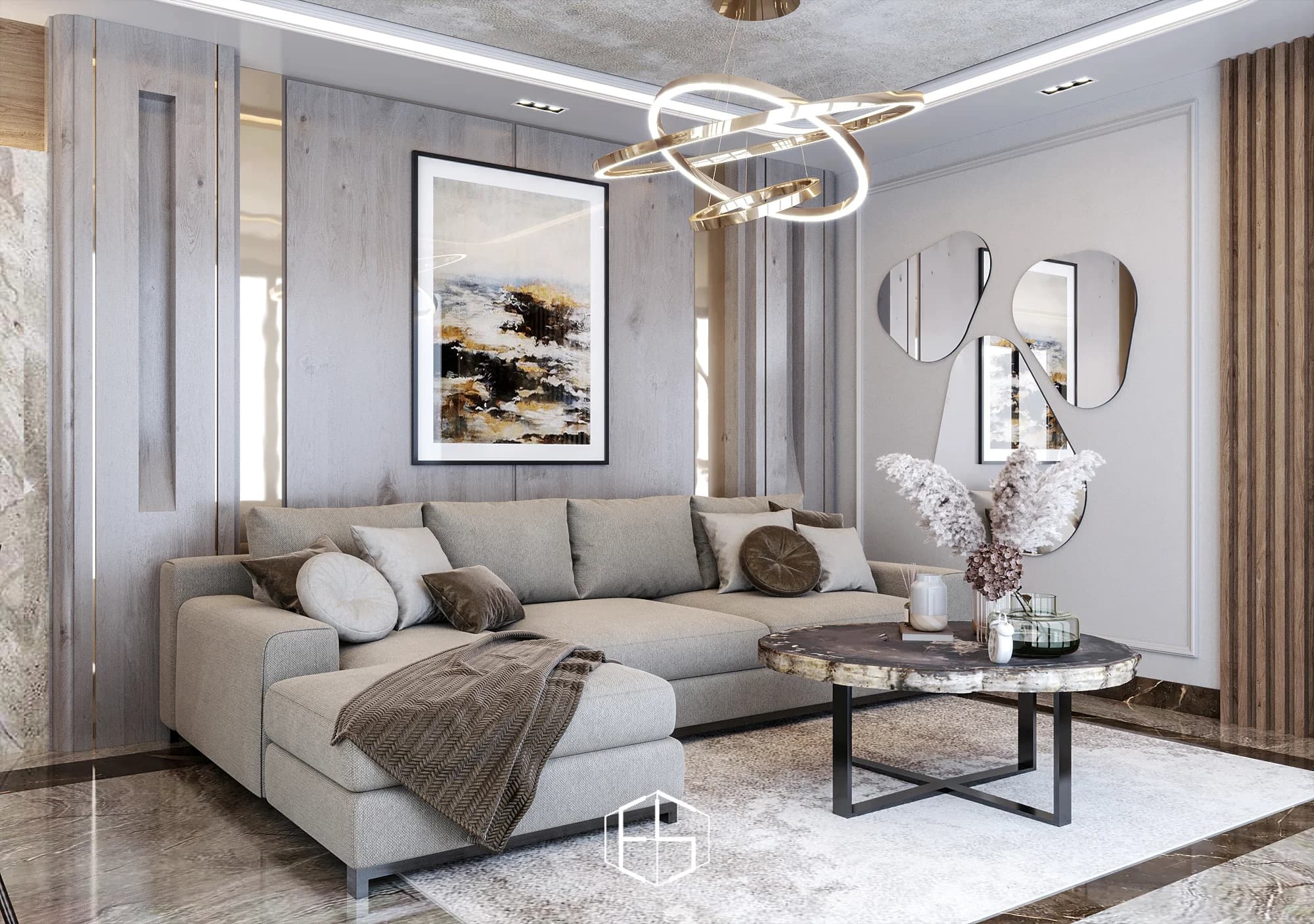 Jagakarsa House的设计效果图，视角 2