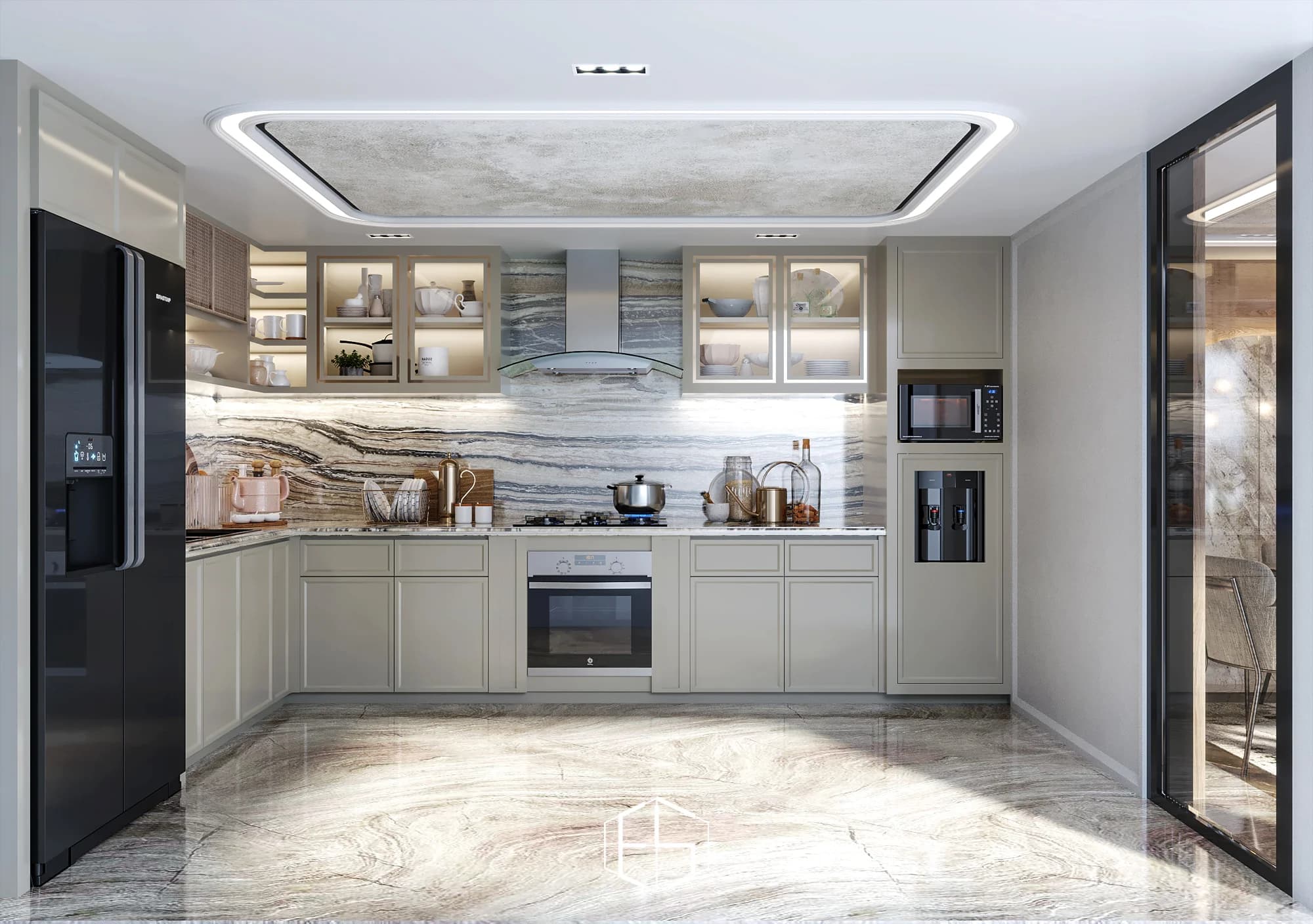 Jagakarsa House的设计效果图，视角 9