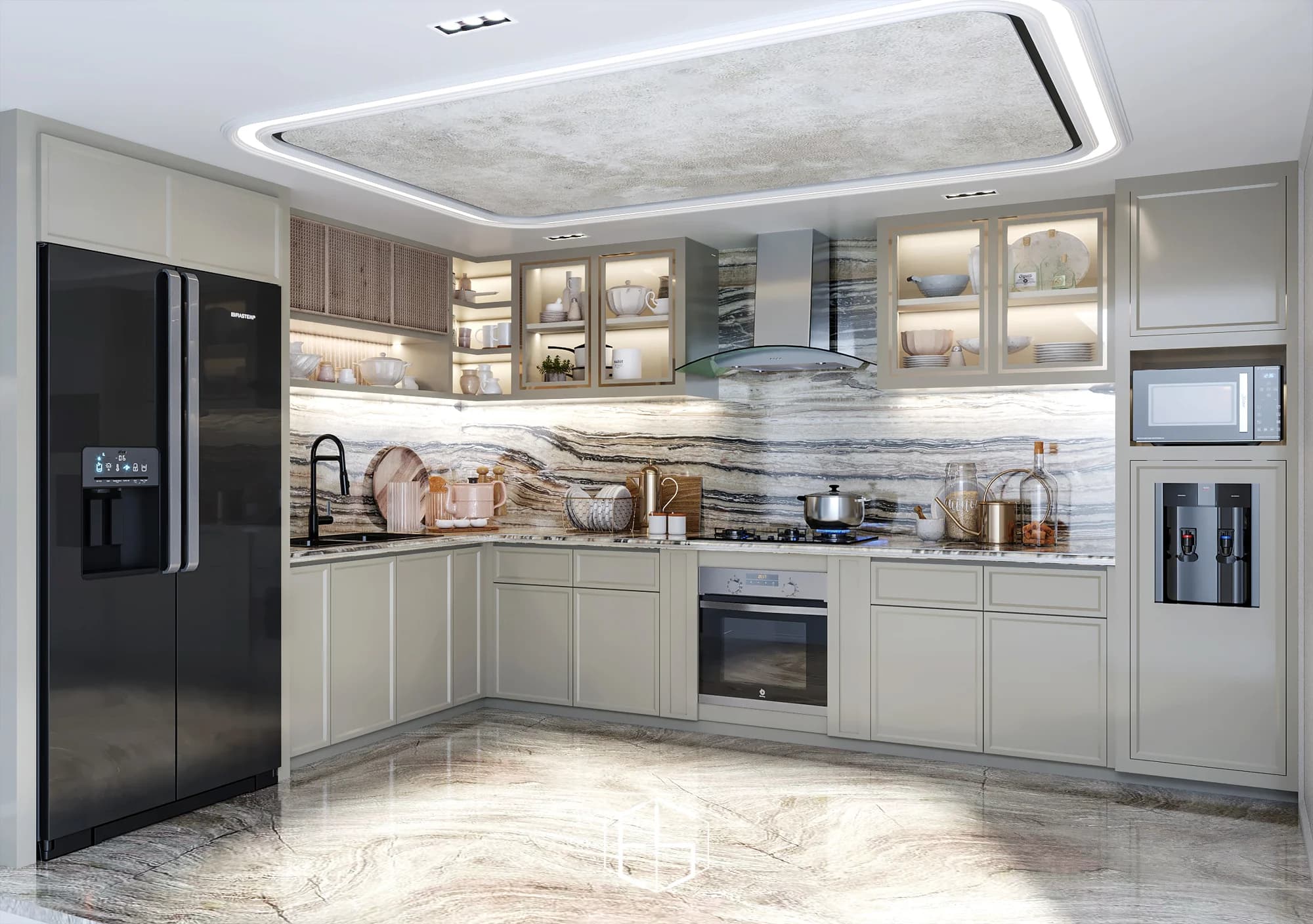 Jagakarsa House的设计效果图，视角 10
