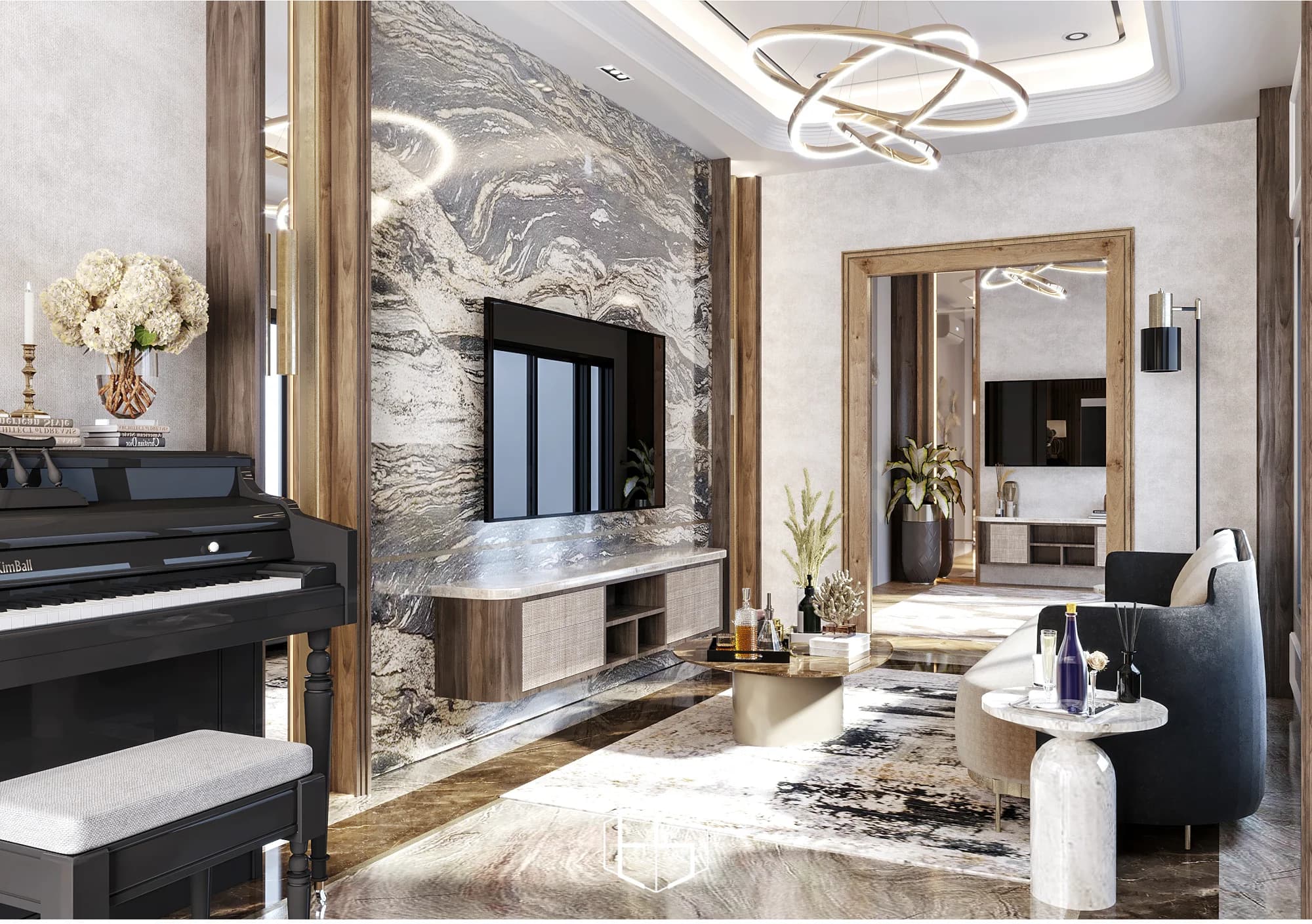 Jagakarsa House的设计效果图，视角 13