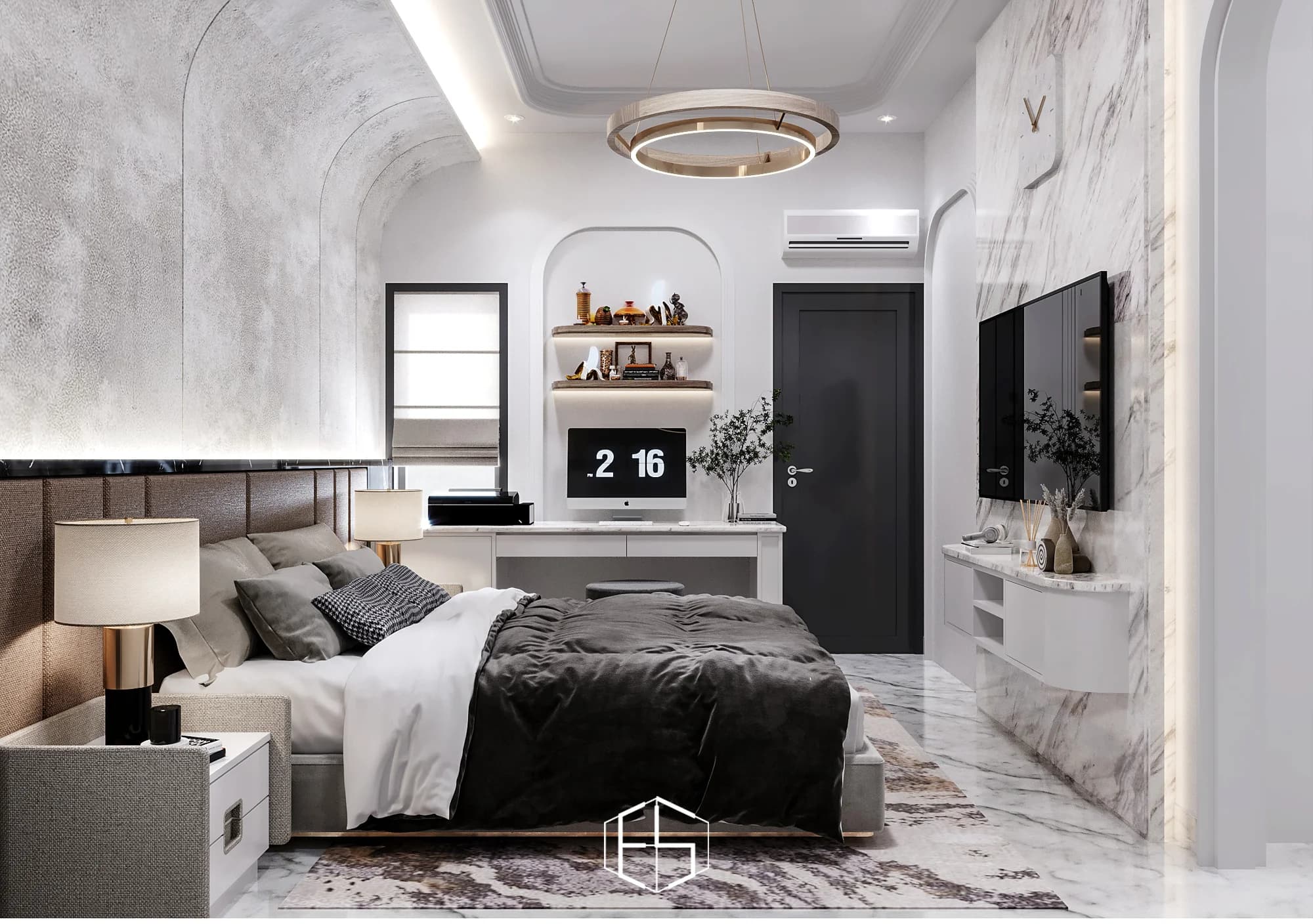 Jagakarsa House的设计效果图，视角 14