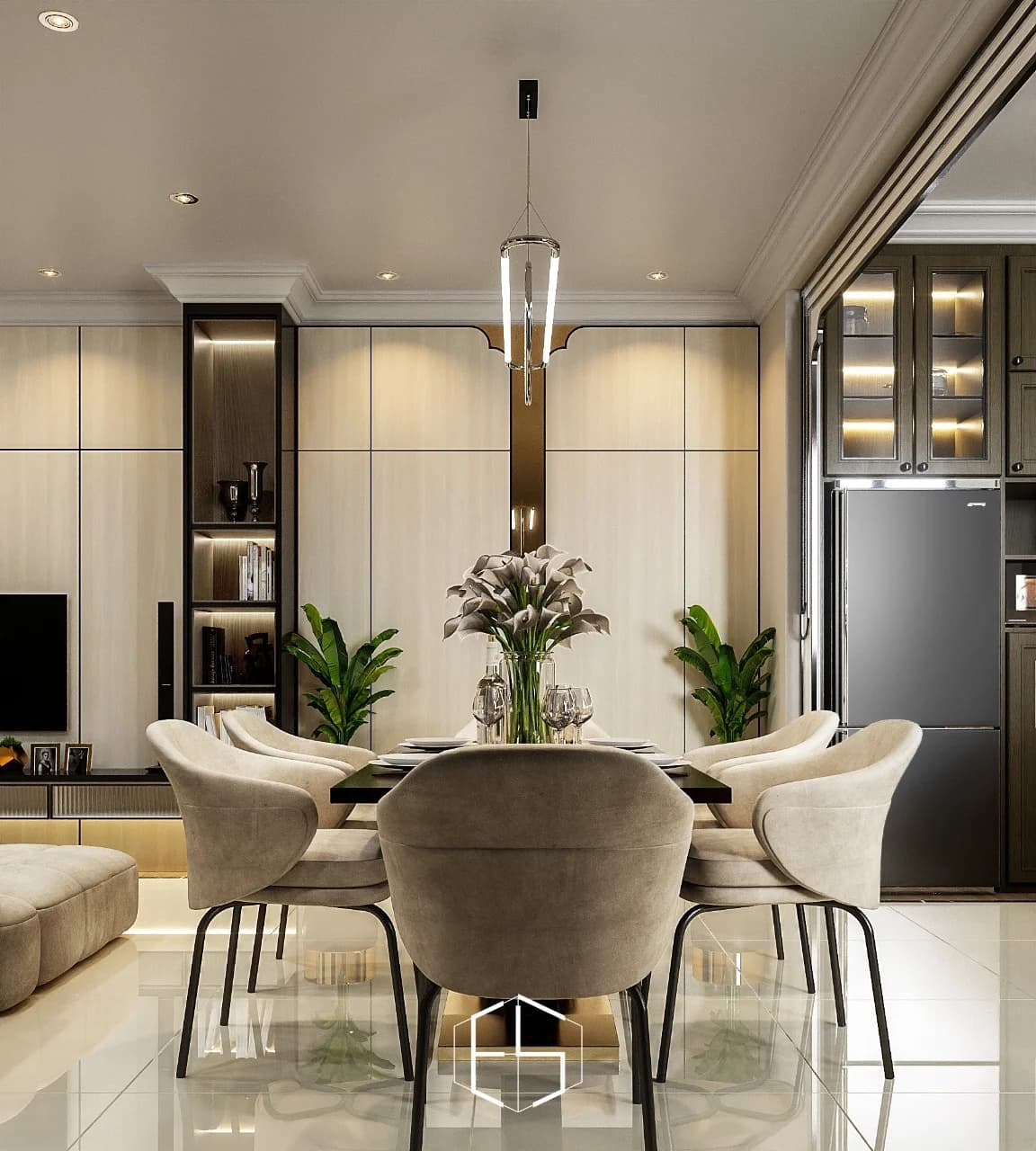 Render desain Menaggio House, tampilan 1 — ePrivilege Studio