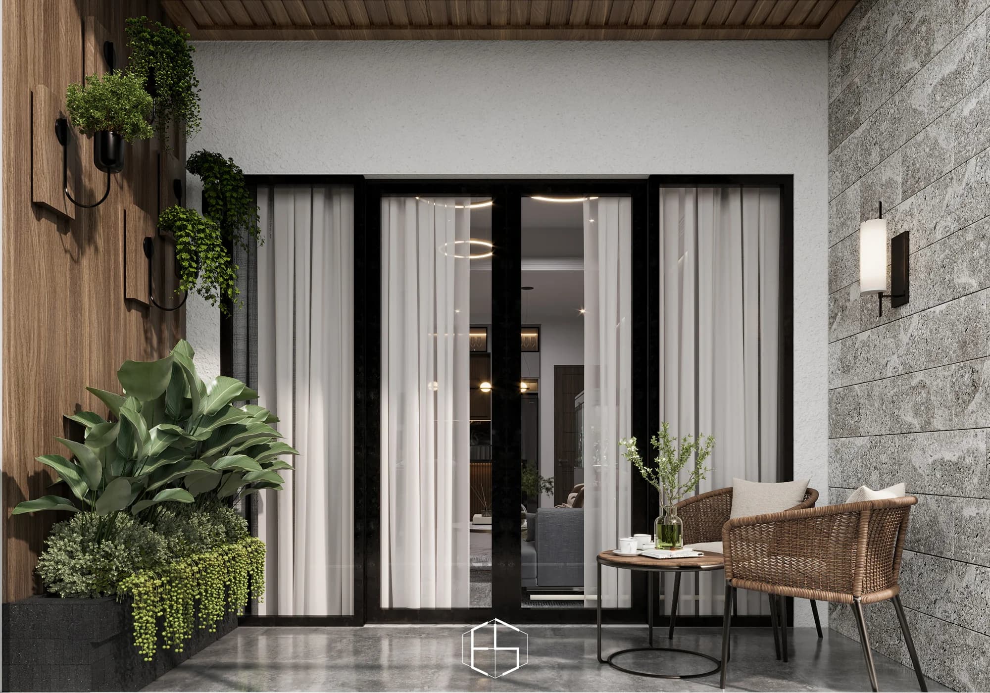 Render desain Mr. A Family Residence, tampilan 2 — ePrivilege Studio
