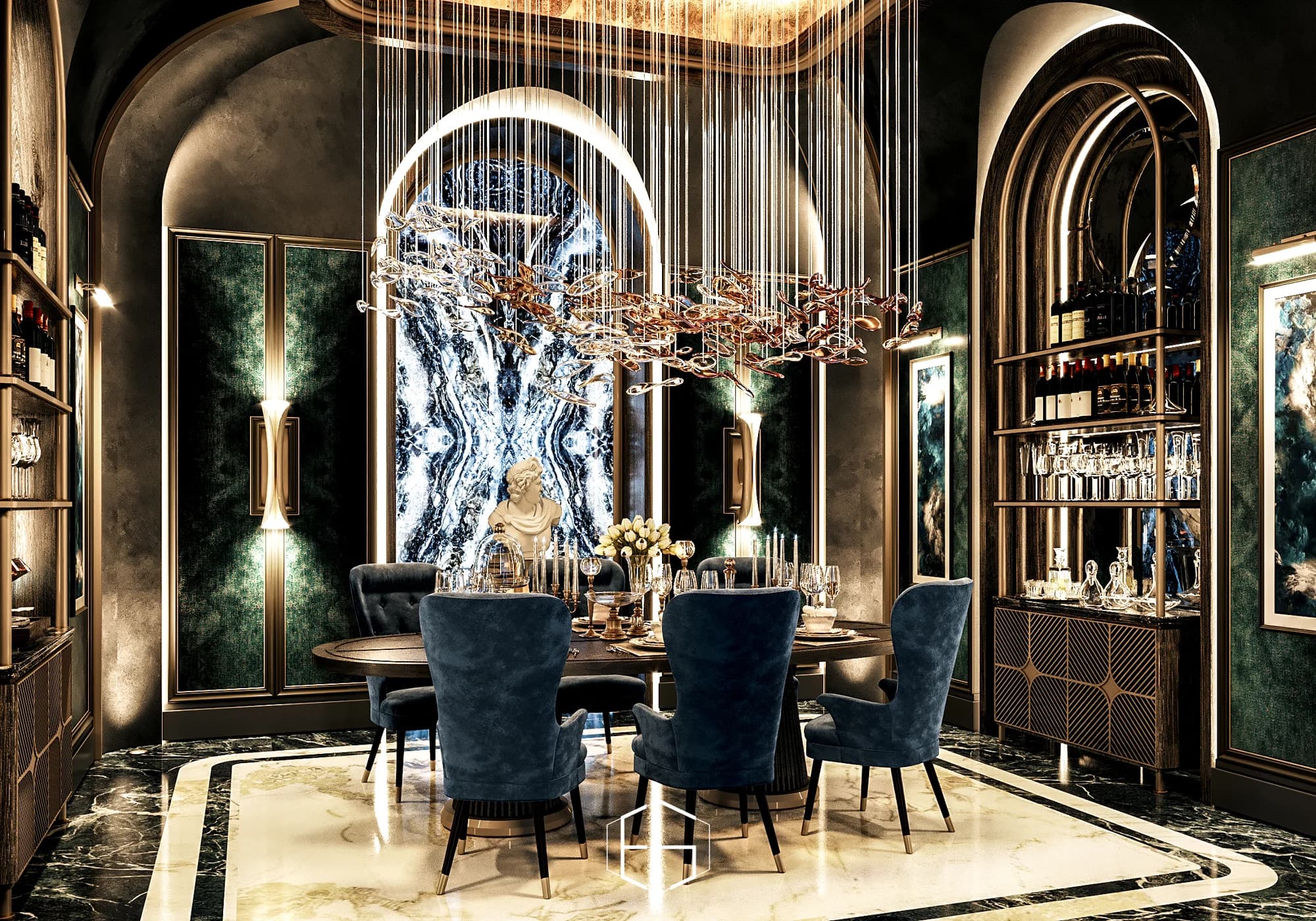 Render desain Mr. A Residence, tampilan 1 — ePrivilege Studio