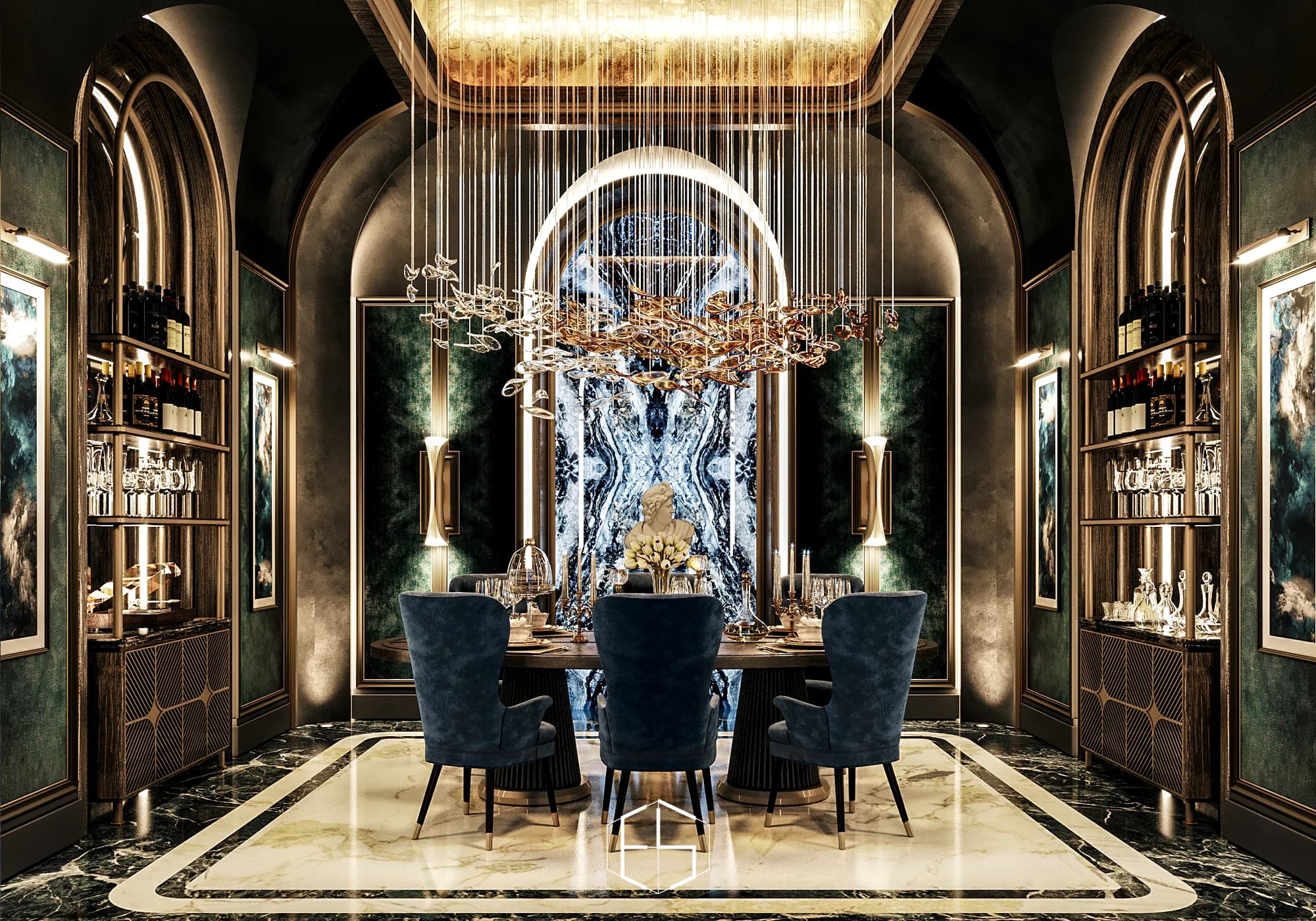 Render desain Mr. A Residence, tampilan 2 — ePrivilege Studio