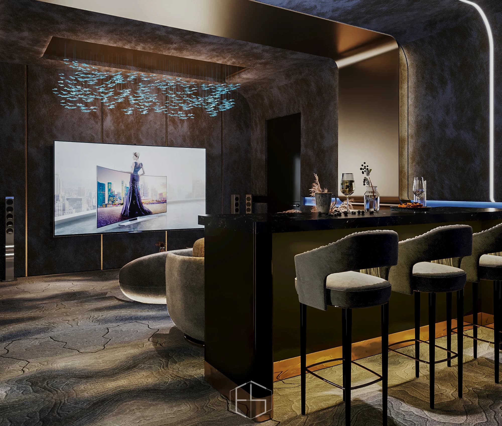 Render desain Mr. A Residence, tampilan 7 — ePrivilege Studio