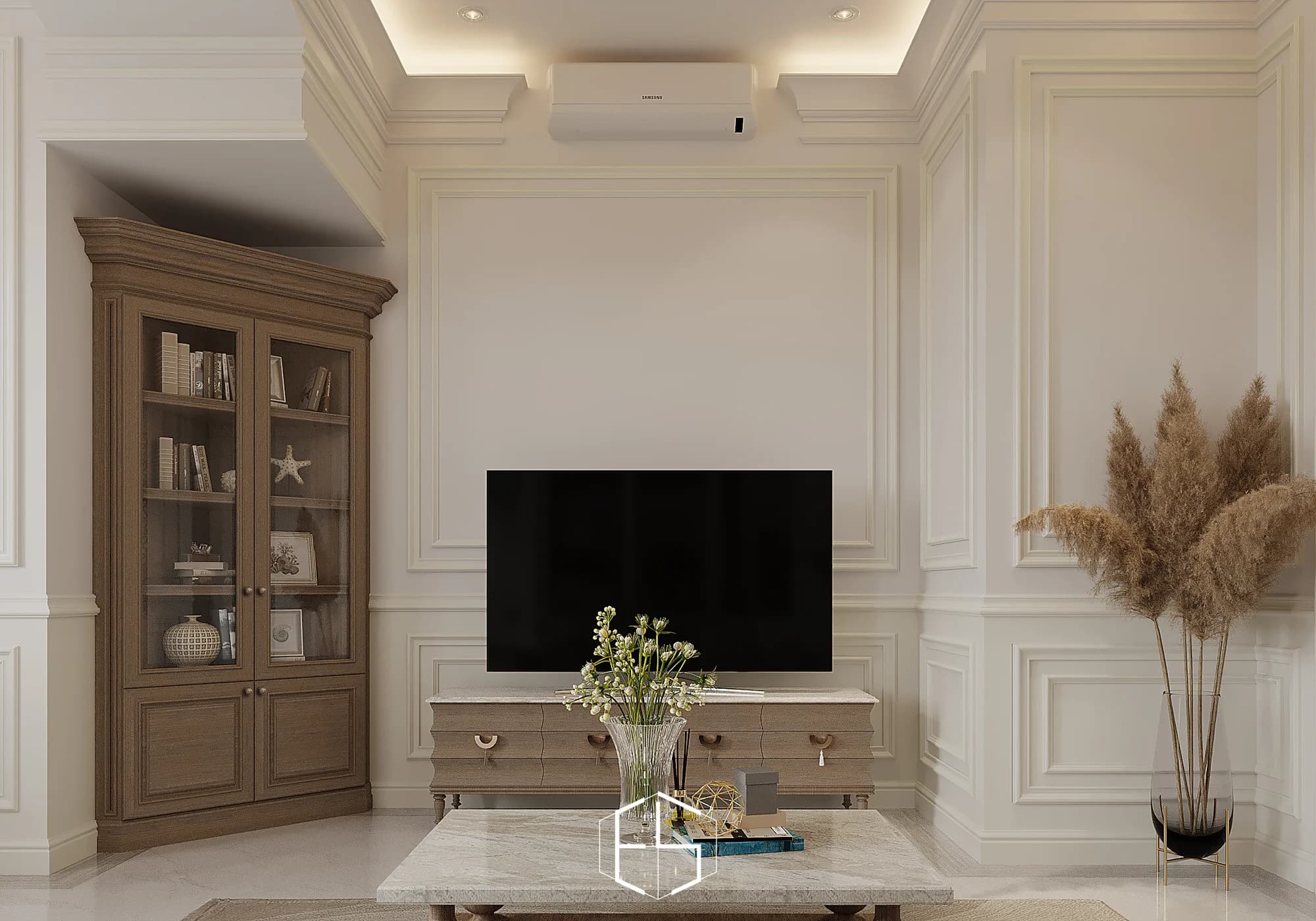 Render desain Mrs. S Classic Residence, tampilan 3 — ePrivilege Studio