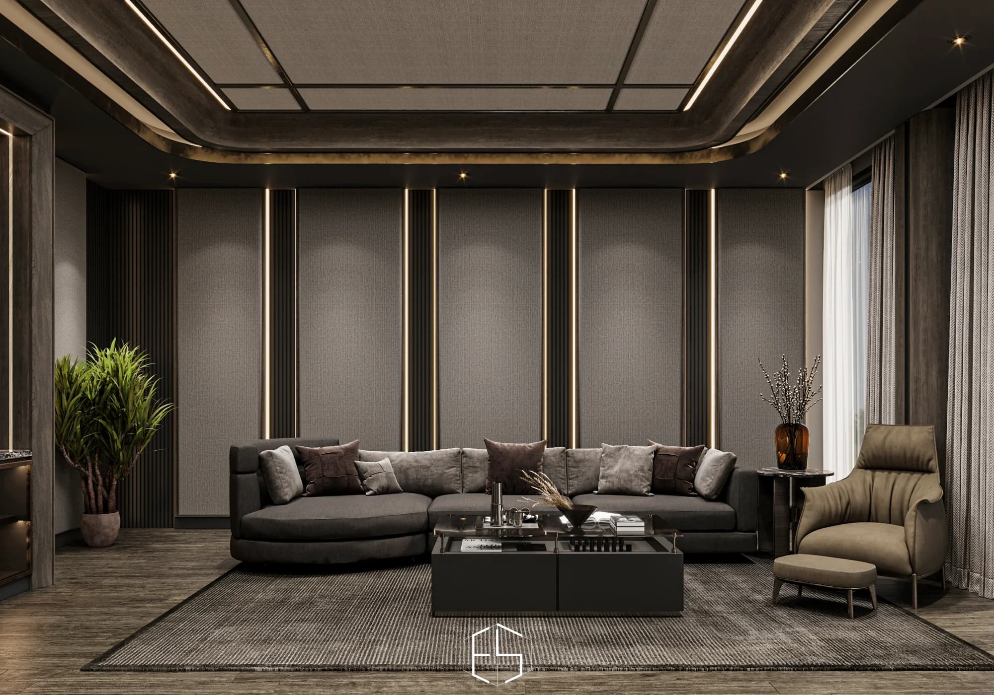 Render desain Mrs. Y Residence, tampilan 1 — ePrivilege Studio