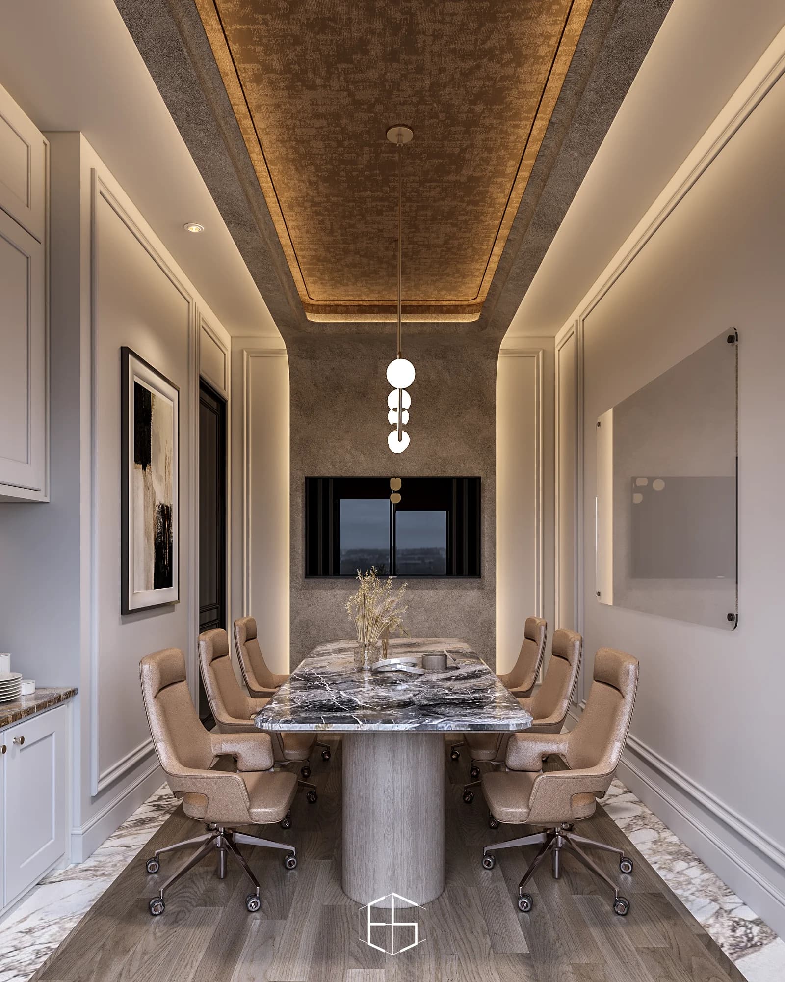 Testimo House: interior design visualization, view 8