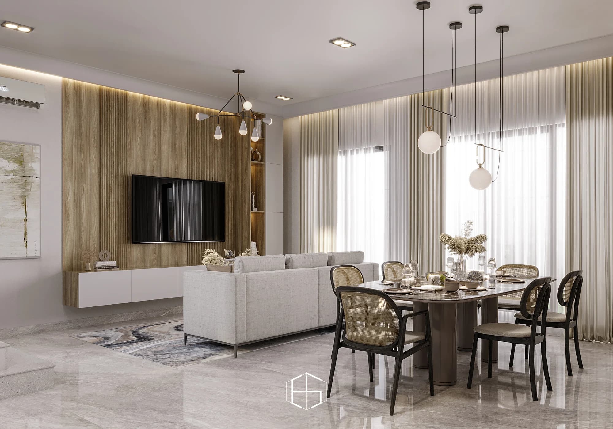 Render desain Melody House, tampilan 12 — ePrivilege Studio