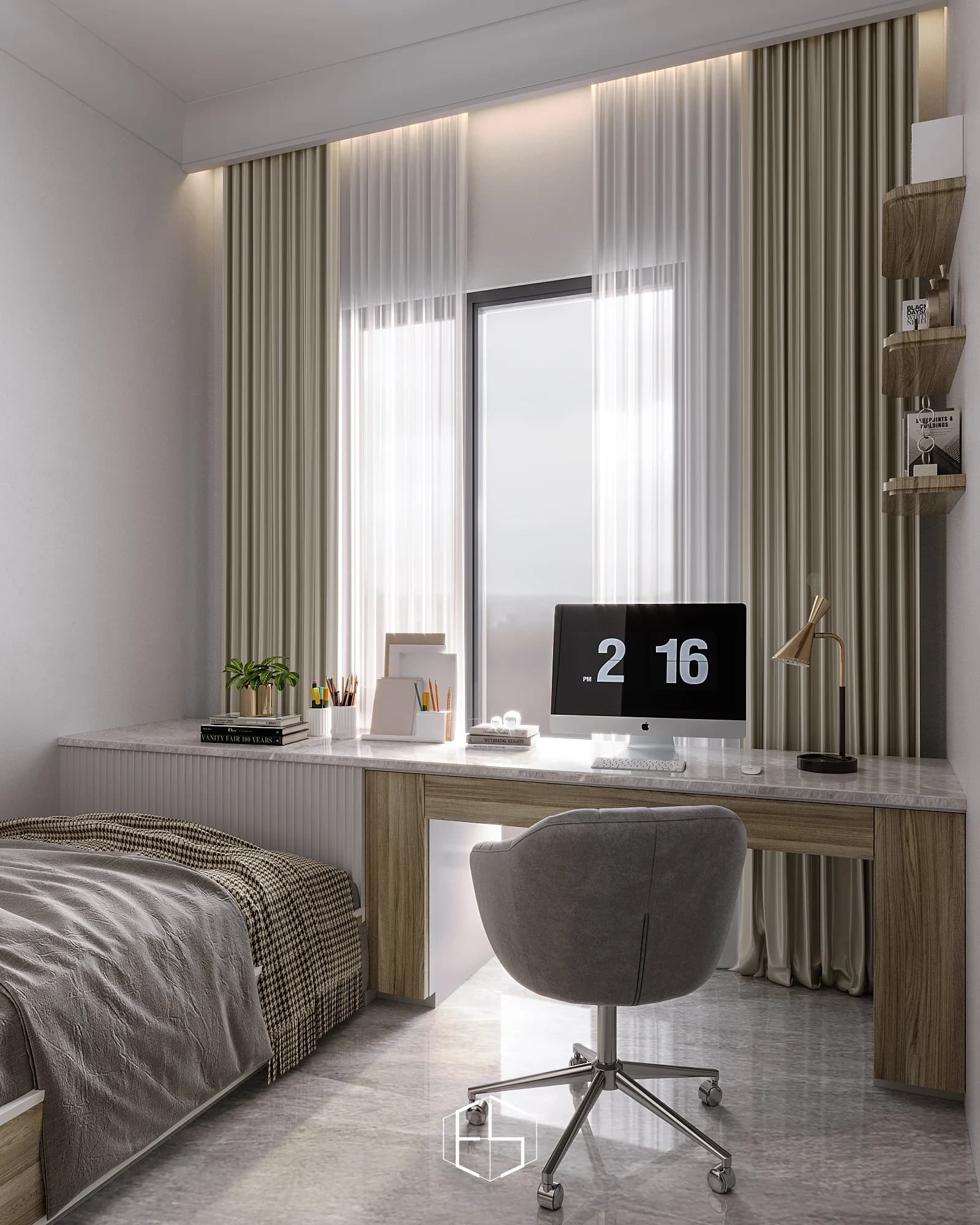 Render desain Melody House, tampilan 16 — ePrivilege Studio
