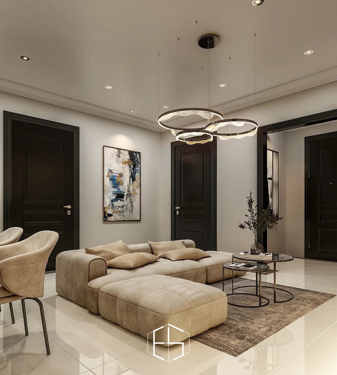 Render desain Menaggio House, tampilan 2 — ePrivilege Studio