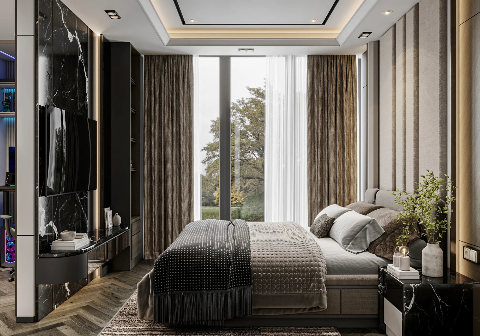 Render desain Osaka House, tampilan 3 — ePrivilege Studio